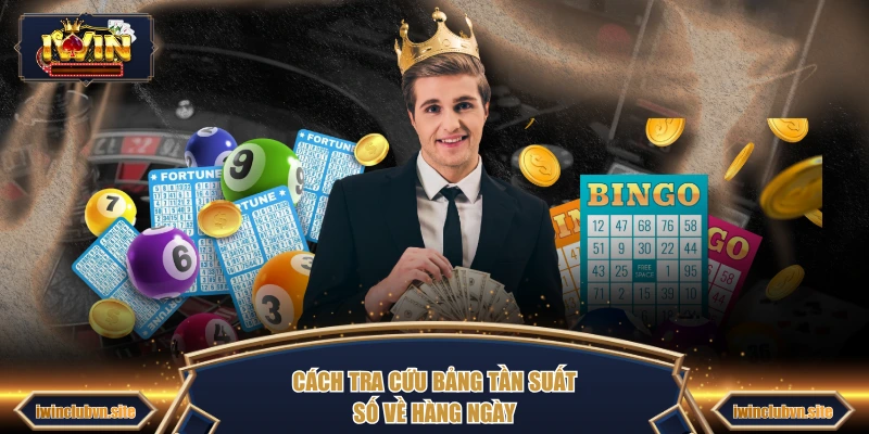 Cách tra cứu bảng tần suất số về hàng ngày